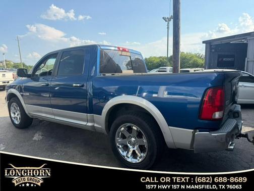 Deep Water Blue PC/Light Graystone PC 2010 Dodge Ram 1500 Laramie