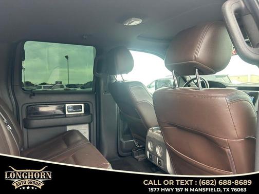 Tuxedo Black Metallic 2012 Ford F-150 Platinum