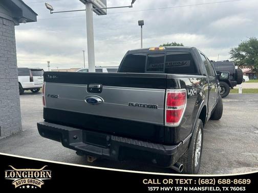 Tuxedo Black Metallic 2012 Ford F-150 Platinum