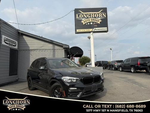 Jet Black 2018 BMW X3 xDrive30i