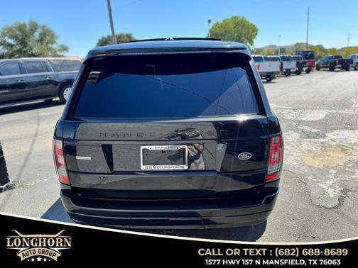 2015 Land Rover Range Rover 5.0L Supercharged Autobiography