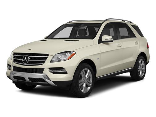 White 2014 Mercedes-Benz M-Class 4MATIC