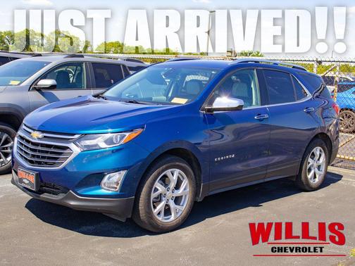 Pacific Blue Metallic 2021 Chevrolet Equinox Premier w/1LZ