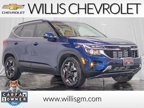 Dark Ocean Blue 2024 Kia Seltos EX