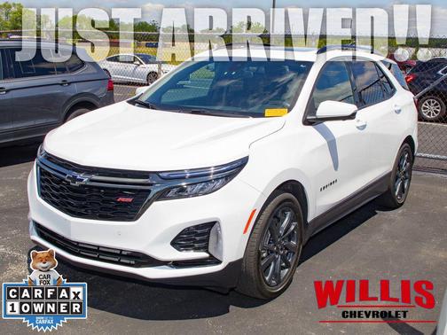 Summit White 2022 Chevrolet Equinox FWD RS