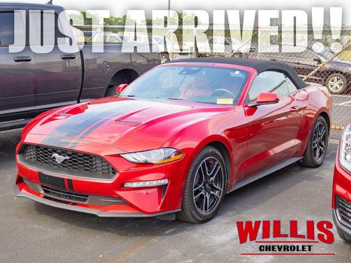 Rapid Red Metallic Tinted Clearcoat 2022 Ford Mustang EcoBoost Premium