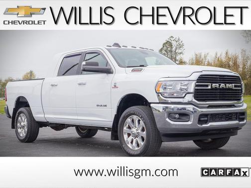 Bright White Clearcoat 2019 RAM 2500 Big Horn Mega Cab 4x4 6'4' Box
