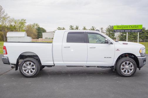 Bright White Clearcoat 2019 RAM 2500 Big Horn Mega Cab 4x4 6'4' Box