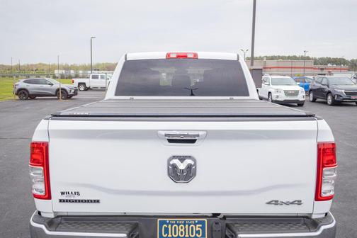 Bright White Clearcoat 2019 RAM 2500 Big Horn Mega Cab 4x4 6'4' Box
