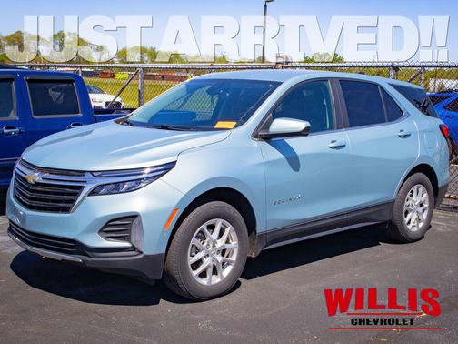 Seaglass Blue Metallic 2022 Chevrolet Equinox 1LT