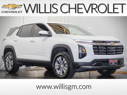 Summit White 2025 Chevrolet Equinox 1LT