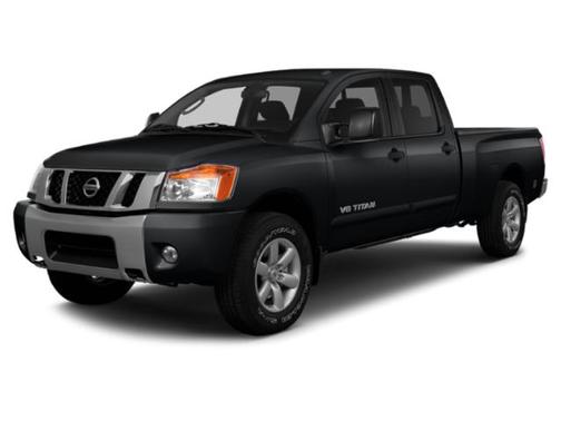 Magnetic Black 2015 Nissan Titan SV