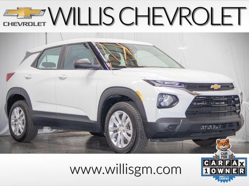 Summit White 2023 Chevrolet Trailblazer LS