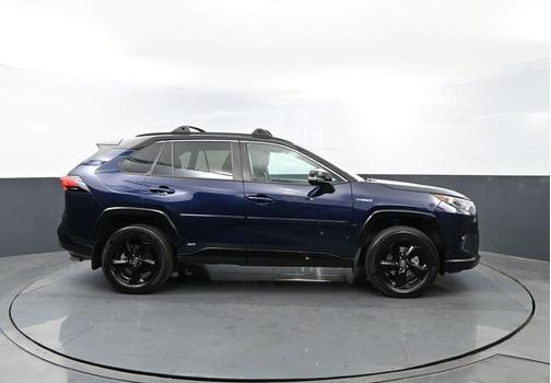 Midnight Black Metallic 2021 Toyota RAV4 Hybrid XSE