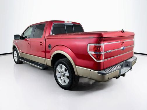 Red Candy Metallic Tinted Clearcoat/Pale Adobe Met 2012 Ford F-150 Lariat