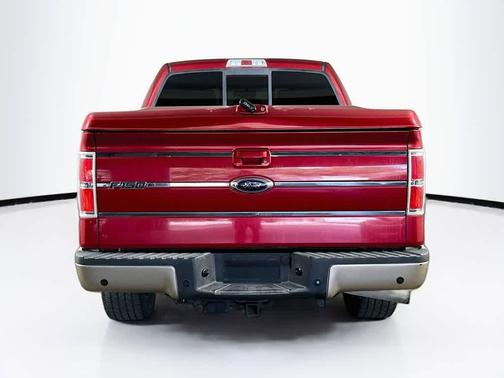 Red Candy Metallic Tinted Clearcoat/Pale Adobe Met 2012 Ford F-150 Lariat