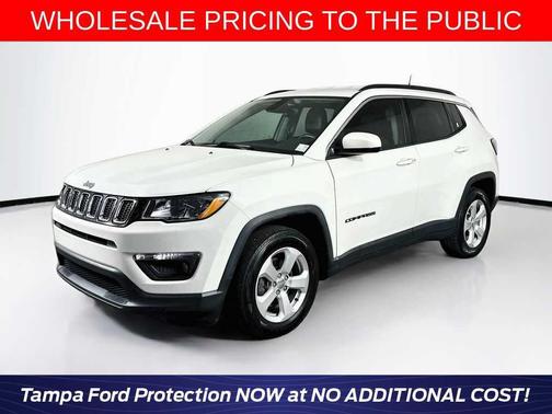 White Clearcoat 2018 Jeep Compass Latitude