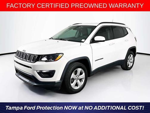 White Clearcoat 2018 Jeep Compass Latitude