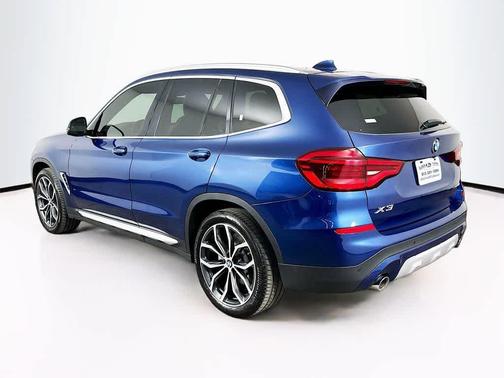 Phytonic Blue Metallic 2021 BMW X3 xDrive30i