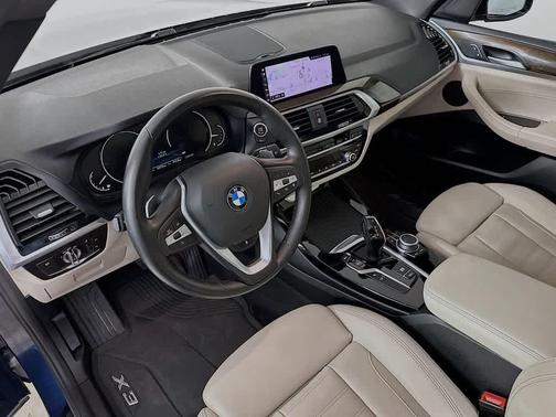Phytonic Blue Metallic 2021 BMW X3 xDrive30i