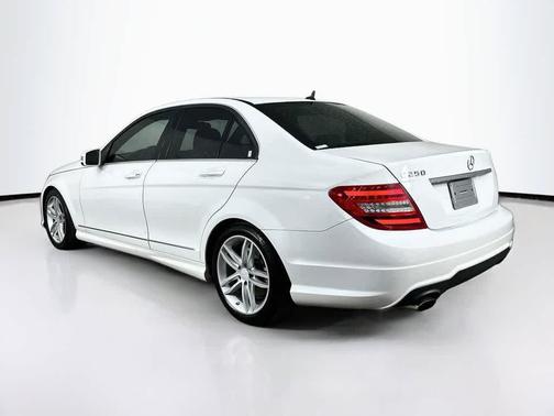 Polar White 2014 Mercedes-Benz C-Class C 250 Sport