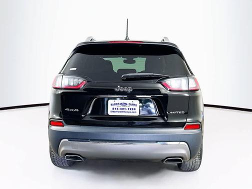 Diamond Black Crystal Pearl 2019 Jeep Cherokee Limited