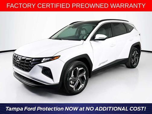 Serenity White Pearl 2023 Hyundai TUCSON Hybrid SEL Convenience