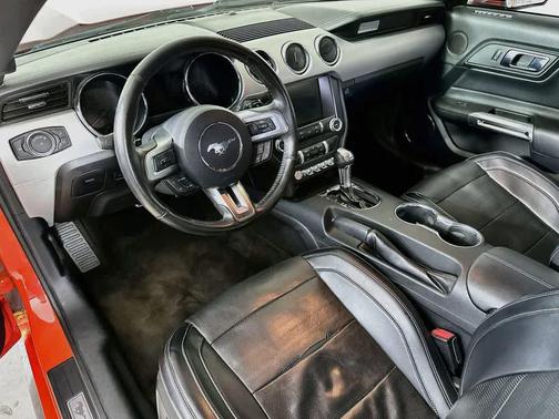 Competition Orange 2015 Ford Mustang GT Premium