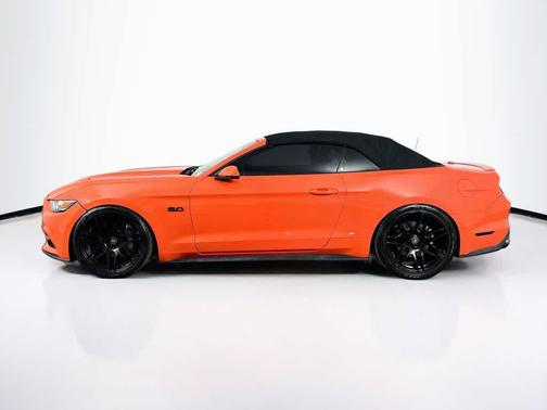 Competition Orange 2015 Ford Mustang GT Premium