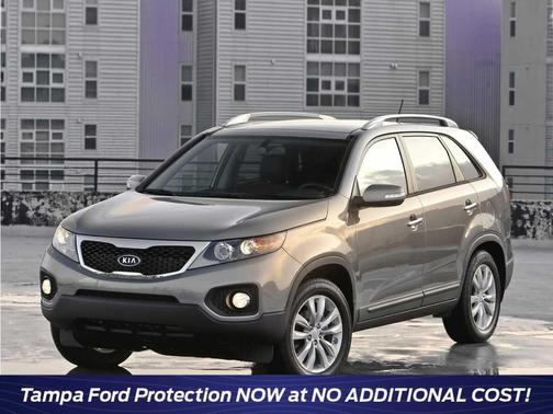 Bright Silver 2012 Kia Sorento EX