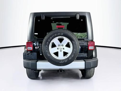 Black Clearcoat 2012 Jeep Wrangler Unlimited Sahara