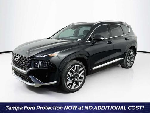 Twilight Black 2023 Hyundai SANTA FE Calligraphy
