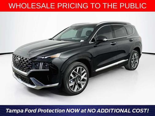 Twilight Black 2023 Hyundai SANTA FE Calligraphy