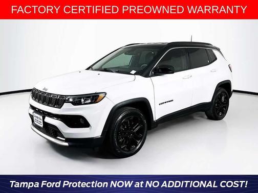 Bright White Clearcoat 2024 Jeep Compass Limited