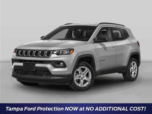 Bright White Clearcoat 2024 Jeep Compass Limited