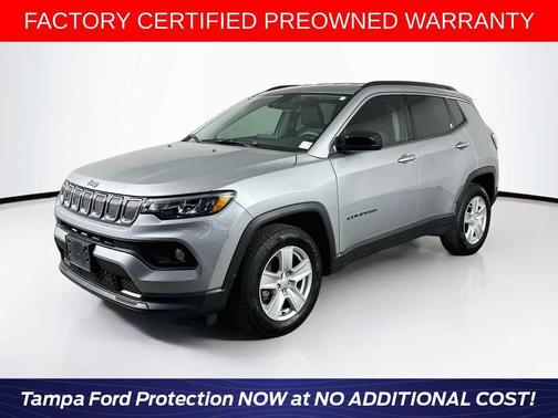Billet Silver Metallic Clearcoat 2022 Jeep Compass Latitude