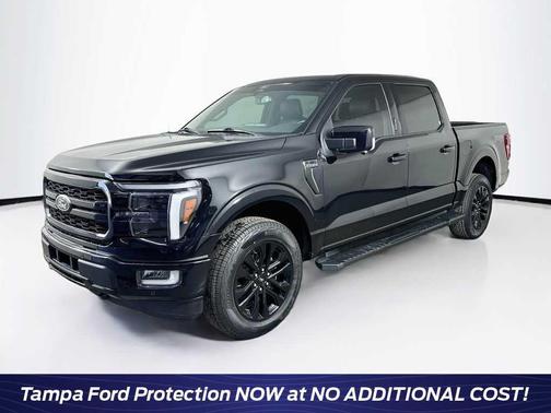 Agate Black Metallic 2024 Ford F-150 Lariat