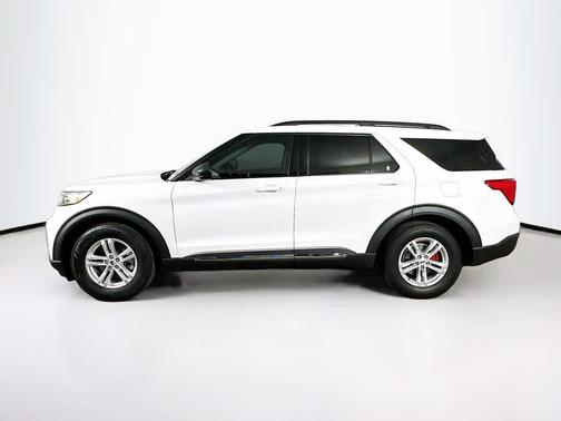 Oxford White 2023 Ford Explorer XLT