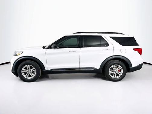 Oxford White 2023 Ford Explorer XLT