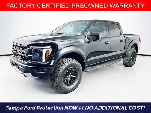 Agate Black Metallic 2025 Ford F-150 Raptor