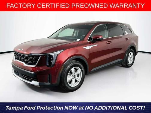 Dawning Red 2025 Kia Sorento LX