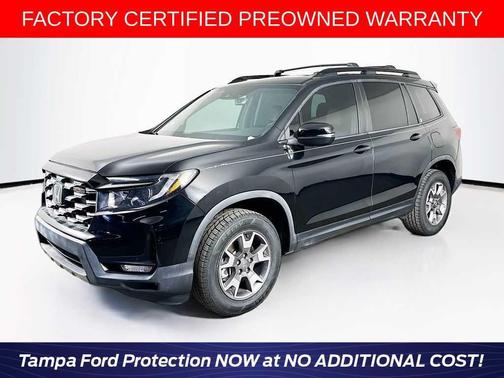Crystal Black Pearl 2023 Honda Passport AWD TrailSport