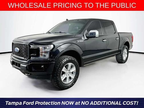 Agate Black Metallic 2019 Ford F-150 Platinum