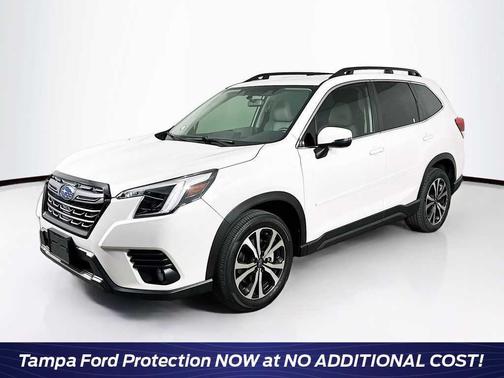 Crystal White Pearl 2023 Subaru Forester Limited