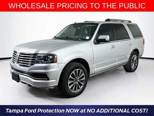 Ingot Silver Metallic 2016 Lincoln Navigator Select
