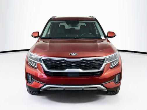 Mars Orange 2021 Kia Seltos SX Turbo