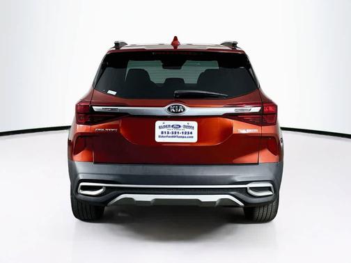 Mars Orange 2021 Kia Seltos SX Turbo