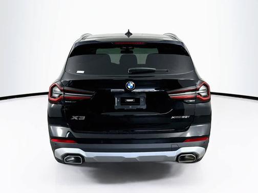 Black 2022 BMW X3 xDrive30i
