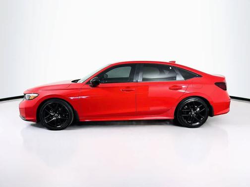 Rallye Red 2025 Honda Civic Sport