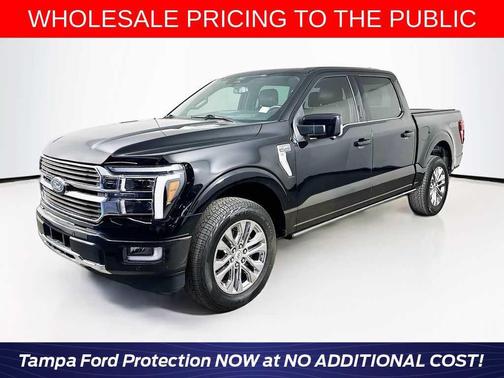 Agate Black Metallic 2024 Ford F-150 King Ranch